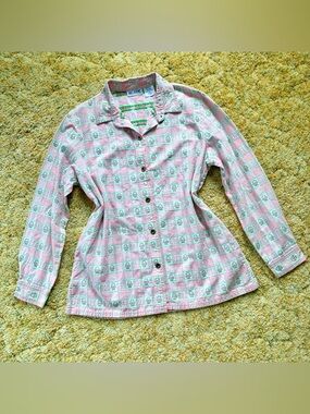 Pink Cottage Plaid Flannel